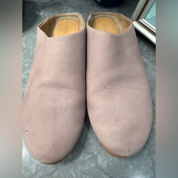 POPPY BARLEY mauve mules - Picture 3 of 8
